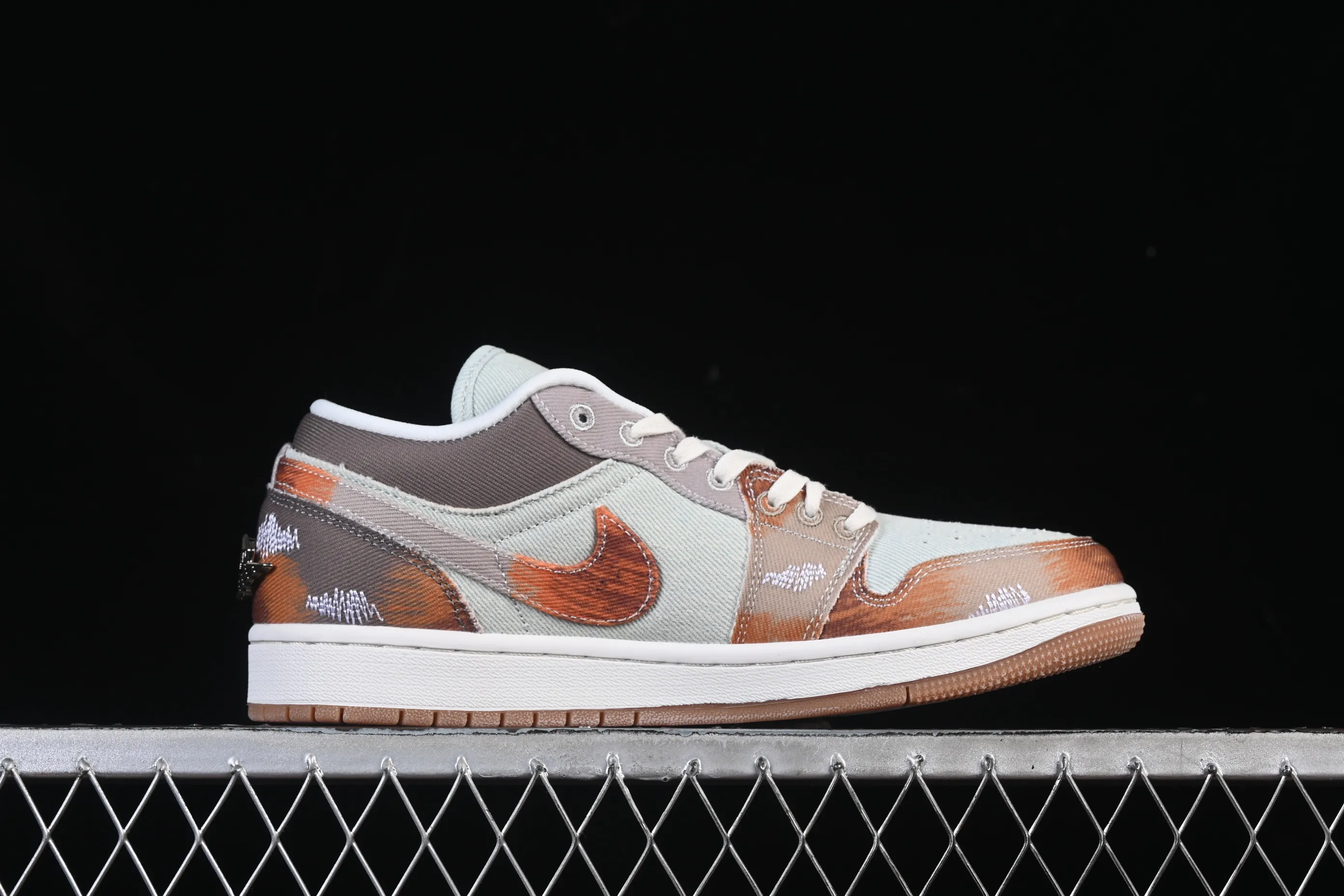 All categories Air Jordan Jordan series basketball shoes Air Jordan 1 Low Air Jordan 1 Low SE "Multi-Color Distressed" AJ1 Joe 1 old retro inkjet low-top cultural casual sneakers IM6664-991